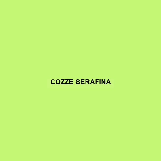 Cozze Serafina