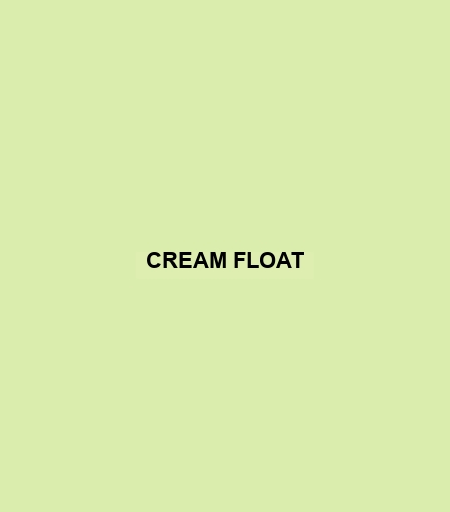 Cream Float