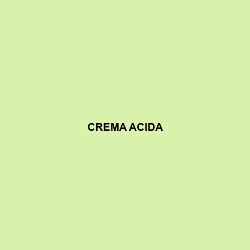 Crema Acida