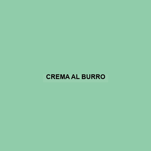 Crema Al Burro