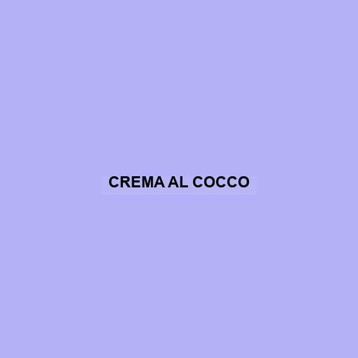 Crema Al Cocco