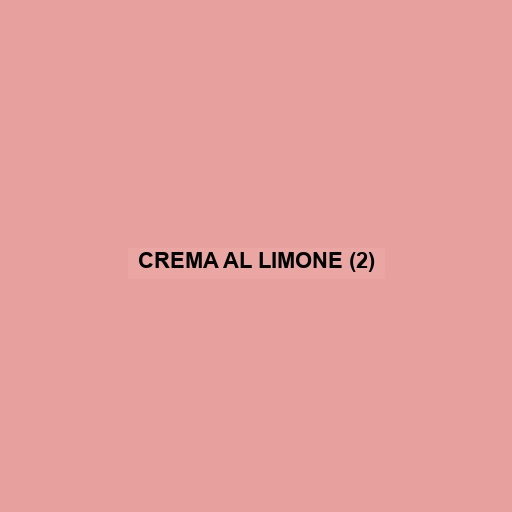 Crema Al Limone (2)