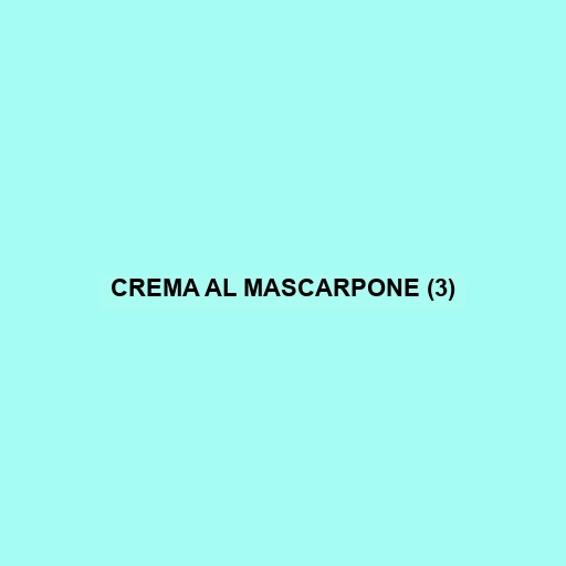 Crema Al Mascarpone (3)