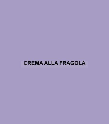 Crema Alla Fragola