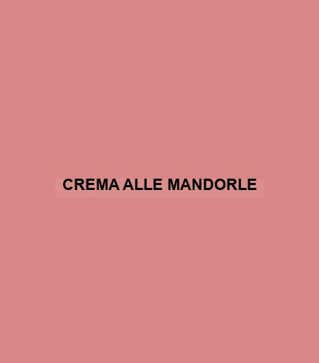 Crema Alle Mandorle