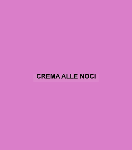 Crema Alle Noci