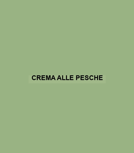 Crema Alle Pesche