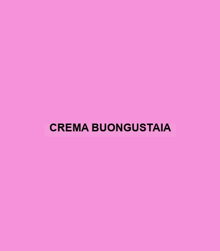 Crema Buongustaia