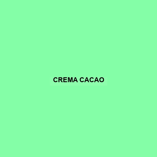 Crema Cacao