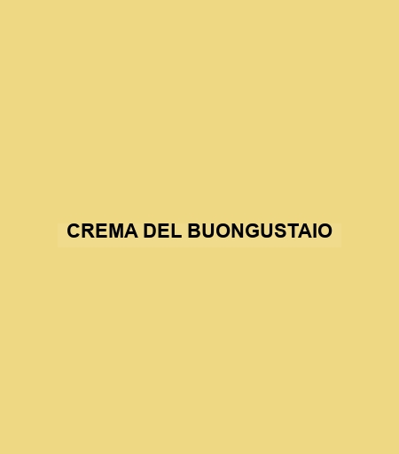 Crema Del Buongustaio