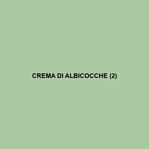 Crema Di Albicocche (2)