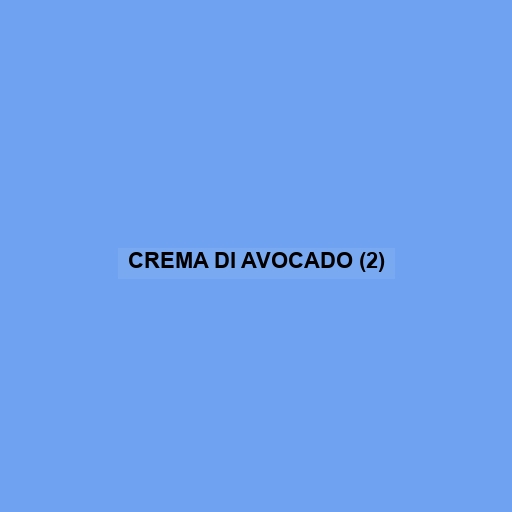 Crema Di Avocado (2)