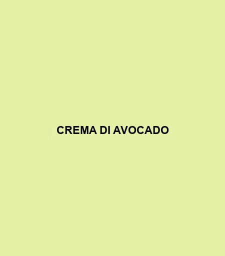 Crema Di Avocado