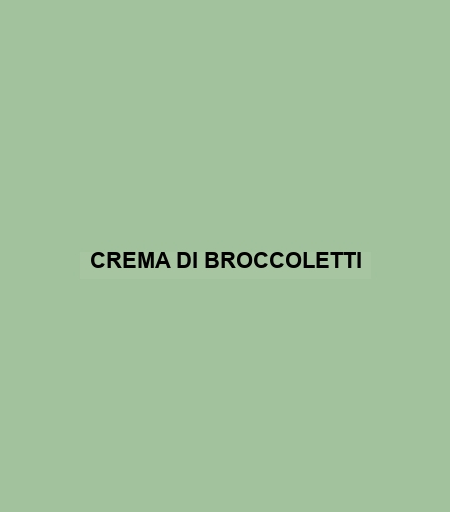 Crema Di Broccoletti