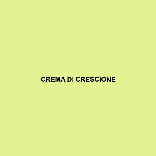 Crema Di Crescione