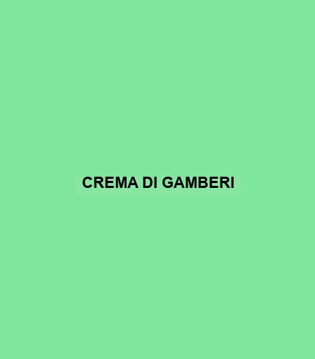 Crema Di Gamberi