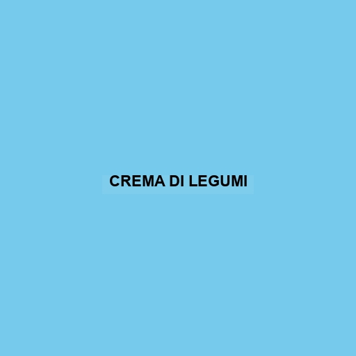 Crema Di Legumi