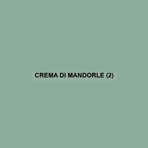 Crema Di Mandorle (2)