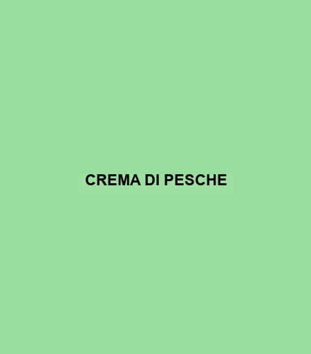 Crema Di Pesche