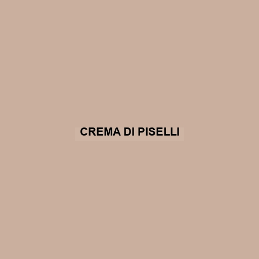 Crema Di Piselli