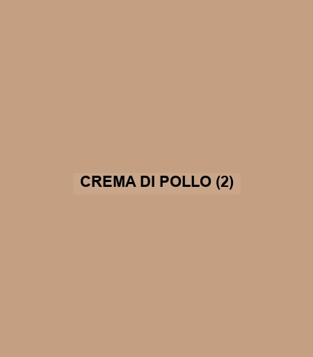 Crema Di Pollo (2)