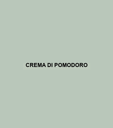 Crema Di Pomodoro