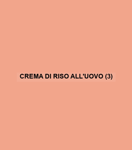 Crema Di Riso All'uovo (3)