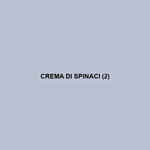 Crema Di Spinaci (2)