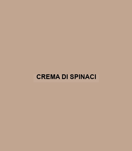 Crema Di Spinaci