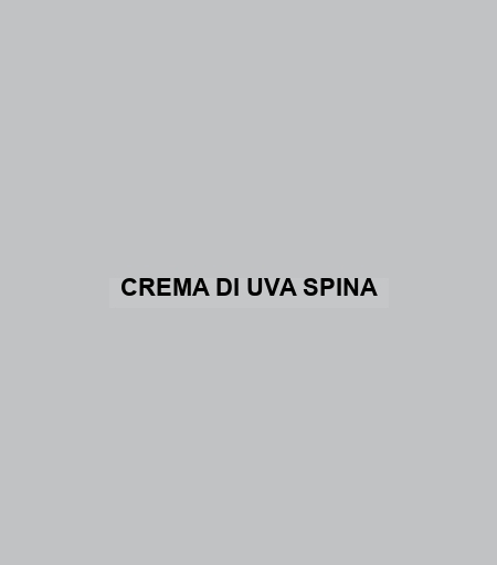 Crema Di Uva Spina