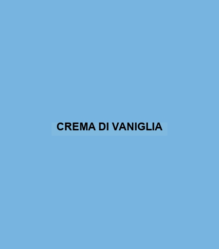 Crema Di Vaniglia