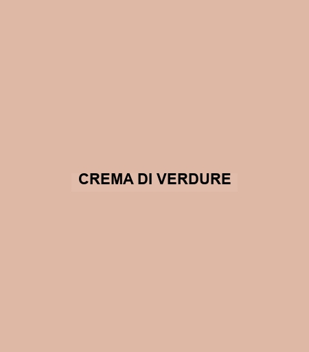 Crema Di Verdure