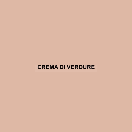 Crema Di Verdure