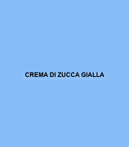 Crema Di Zucca Gialla