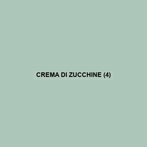 Crema Di Zucchine (4)