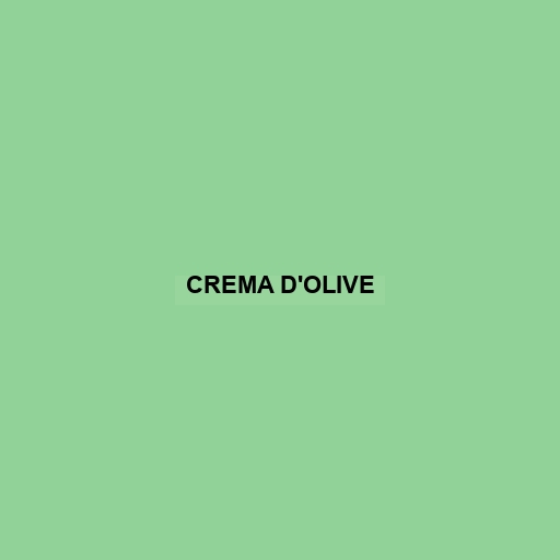 Crema D'olive