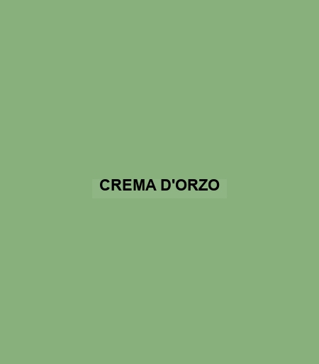 Crema D'orzo