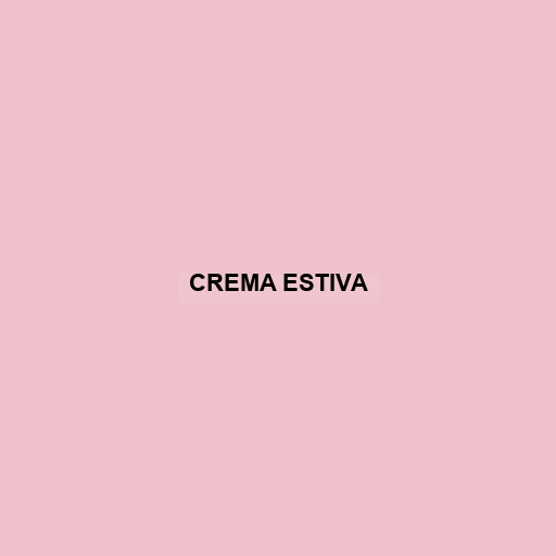 Crema Estiva