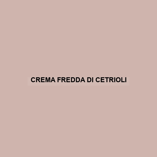 Crema Fredda Di Cetrioli