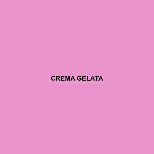 Crema Gelata