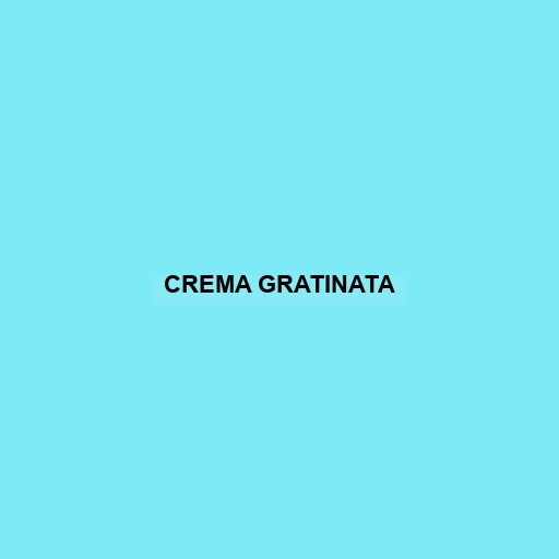 Crema Gratinata