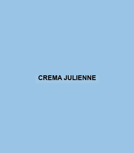 Crema Julienne