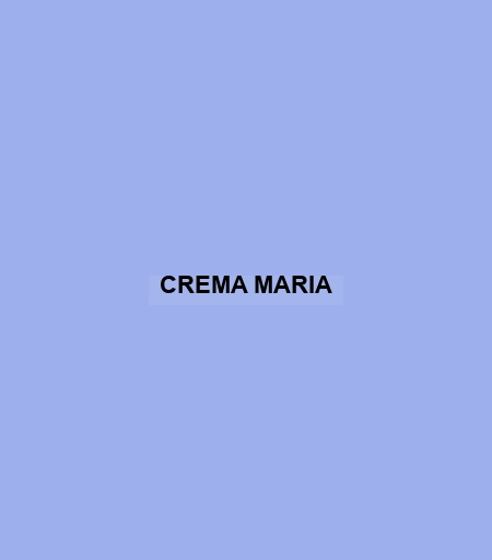 Crema Maria