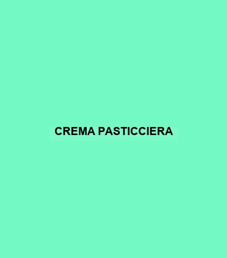 Crema Pasticciera