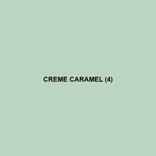 Creme Caramel (4)