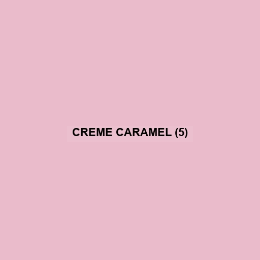 Creme Caramel (5)