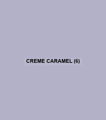 Creme Caramel (6)