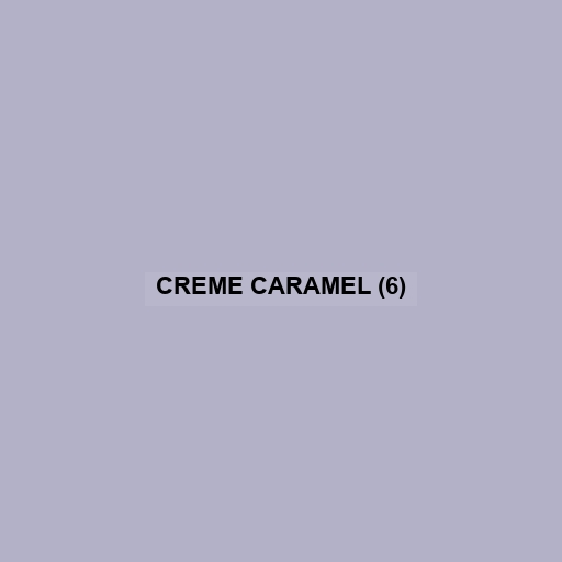 Creme Caramel (6)