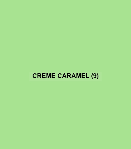 Creme Caramel (9)