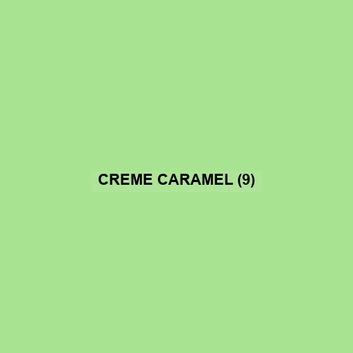 Creme Caramel (9)